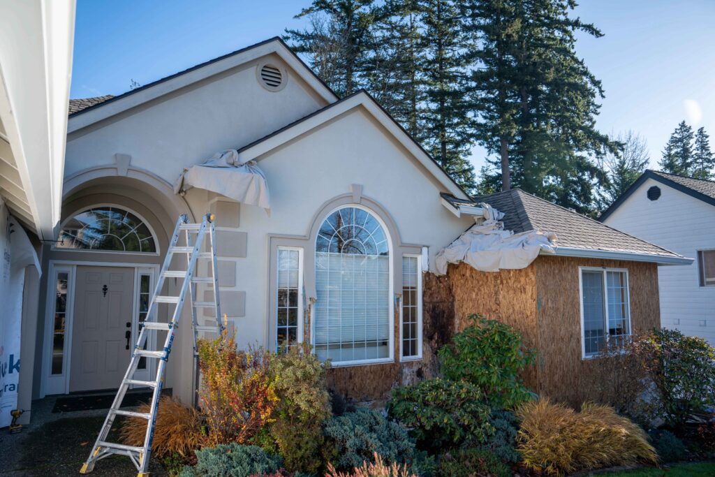 Exterior Rot Repair Under EIFS